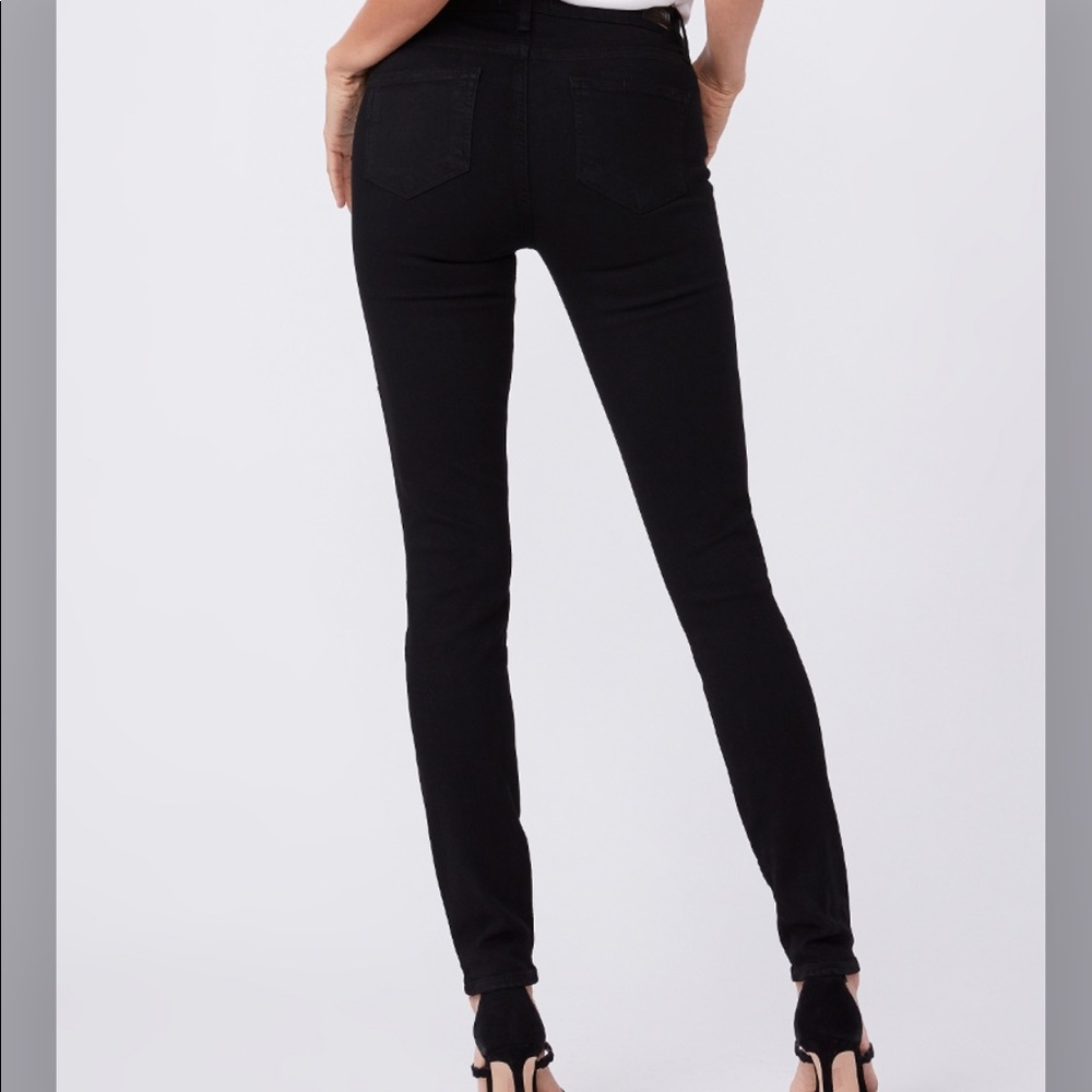 PAIGE, Black Verdugo Ultra Skinny Jeans - Picture 2 of 5